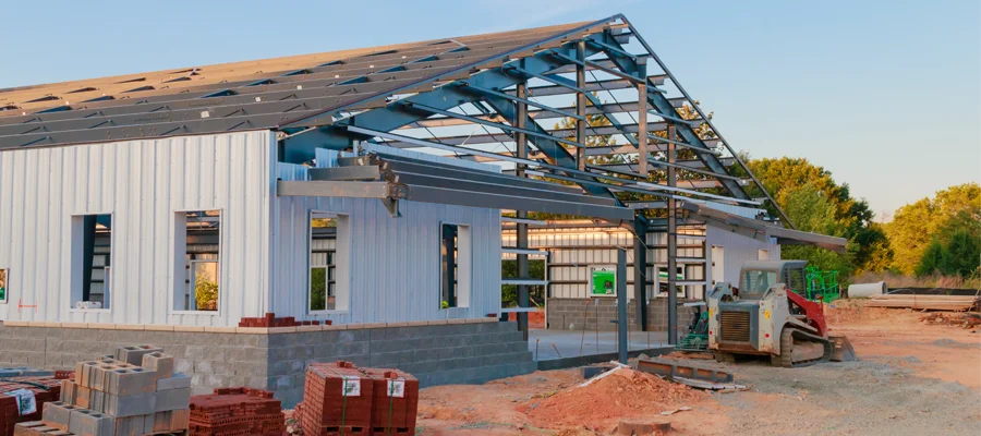 metal building contractor woodland ca